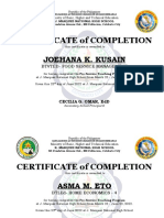 Certificate Interns