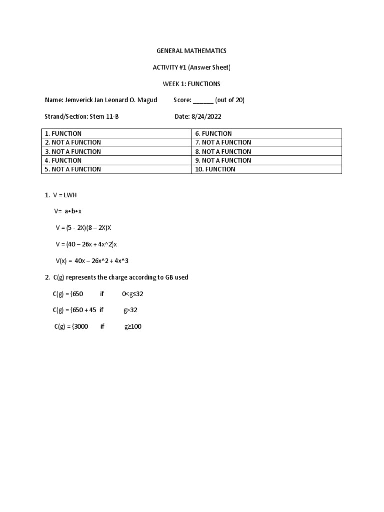 General Mathematics | PDF | Science & Mathematics