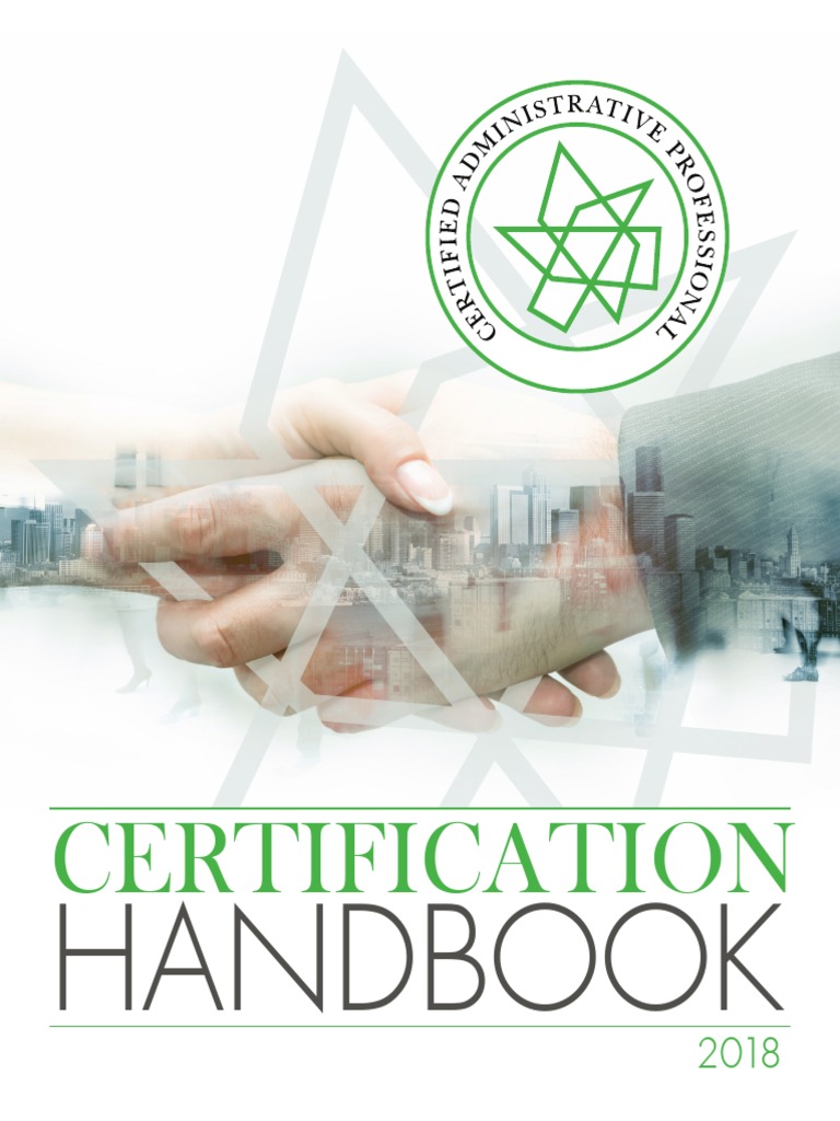 2018 CAP Certification Handbook PDF Test (Assessment) Americans