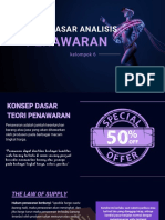 KLP 6 - Dasar Dasar Analisis Penawaran