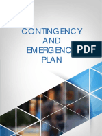 Contingency and Emergency Plan