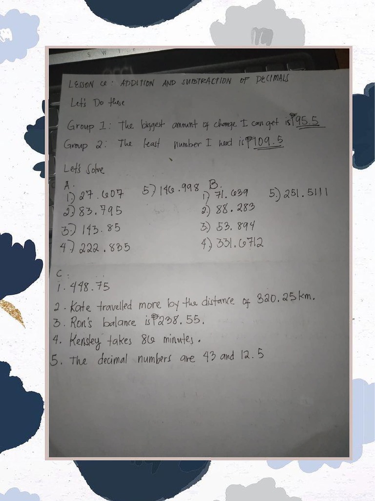 Module 5 Lesson 6 | PDF