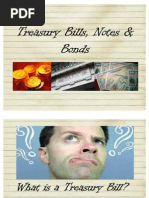 Treasury Bills, Bonds & Notes