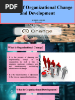 A Model of Organizational Change and Development