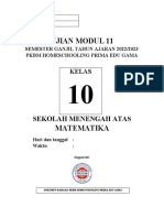 Soal MTK 10 (Ipa) Um11