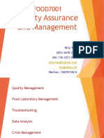 Quality Management Overview