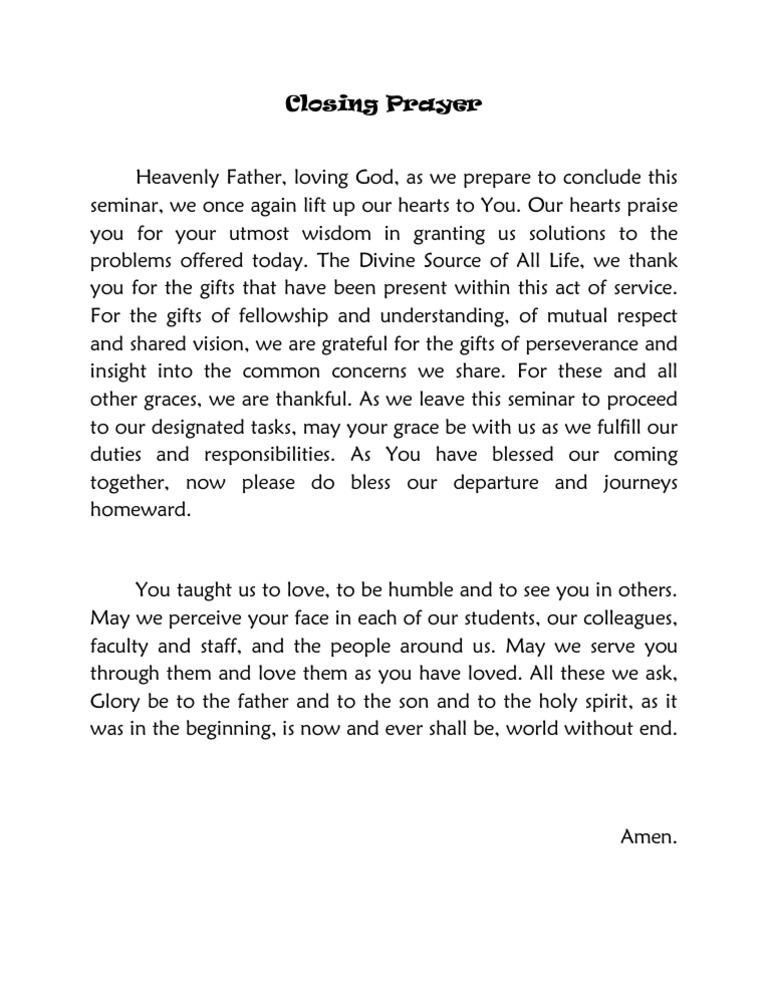 closing-prayer-for-seminar
