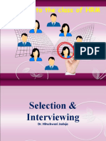CH 5 - Selection & Interviewing