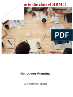 HRM Manpower Planning Guide