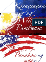 panahon ng amerikano