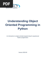 2020 Wingett Andrews Understanding Object Oriented Programming in Python 2020-08