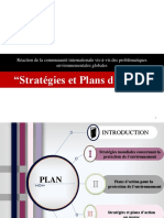 Stratégies et Plans d’action