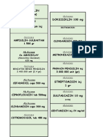 Daftar Obat 2022