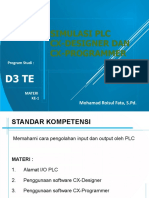 2 - Simulasi PLC CX-Programmer Dan CX Designer