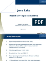 June Lake Resort Development Analysis