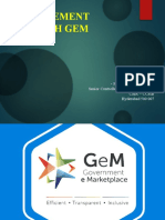 Procurement Through GEM Portal