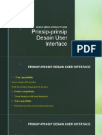 Prinsip-Prinsip Desain User Interface