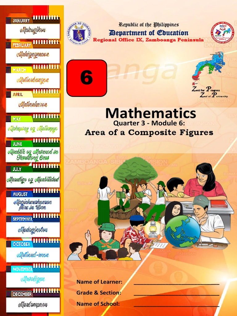 Area of Composite Figures Module | PDF | Area | Geometric Measurement
