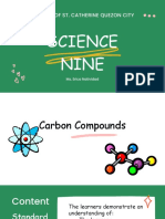 COLLEGE OF ST. CATHERINE QUEZON CITY CARBON COMPOUNDS