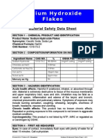 Caustic Soda Flakes MSDS