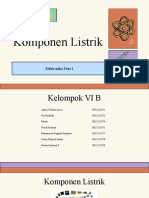 Komponen Listrik - KLP.6B