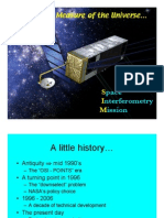 Taking The Measure of The Universe : Pace Nterferometry Ission