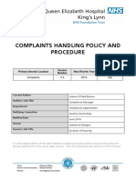 Complaintspolicybrochure