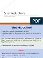 Size Reduction Methods Explained