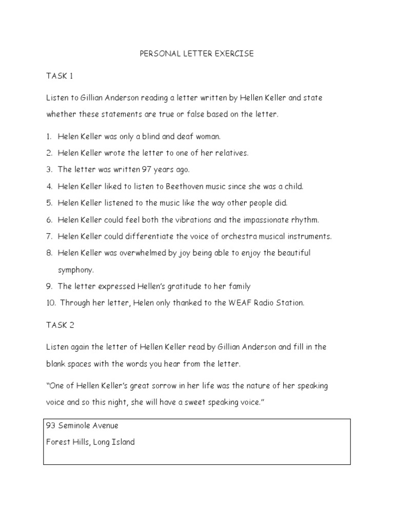 Helen Keller's Symphony Experience | PDF | Helen Keller