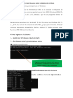 Comandos para Trabajar Desde El Símbolo Del Sistema Segundo