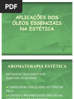 Aula 8 Procedimento Em Aromaterapia Estetica Mascaras