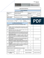 Inducción específica analista programador SERVIR