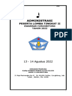 Administrasi Peserta Lomba Tingkat II