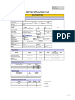 Application New-Hire Form