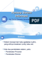 Konsep Sistem Informasi