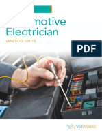Fact Sheet - Automotive Electrician