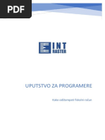 Int Raster-Uputstvo Za Programere