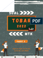 TOBAR 2022 - PAKET 2 - SOAL MATEMATIKA - Unlocked