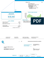 Current Bill: Hello Cristian Hernan Pantoja-Flores, Here's What You Owe For This Billing Period. Energy Usage History