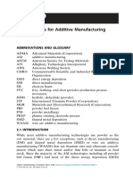 Raw Materials For Additive Manufacturing of Titanium: Abbreviations and Glossary