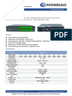 Hondao EDFA XX WDM 2018VERSION