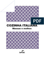 APOSTILA - SENAC - Cozinha Italiana Massas e Molhos