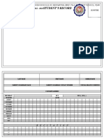Mapeh Index Card Template