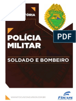 Soldado e Bombeiro Policia Militar Apost