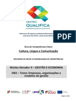 NG4-GE -DR2- Recursos de Apoio - Organizações e Modelos de Gestão