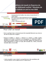 Télétravail 11 Mai 2020