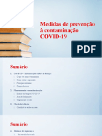 Medidas de Prevenção À Contaminação COVID-19