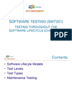SWT2 - Testing Throughout The Software Lifecycle