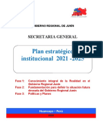 PEI SECRETARIA GENERAL 2021-2025