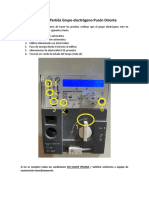 Prueba de Partida Grupo Electrógeno Pucón Oriente